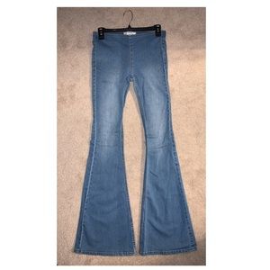 Free People- Medium Wash Flare jeans